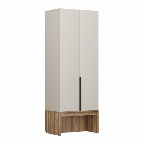 Шкаф двухстворчатый Чарли 3, 800х555х2205, Кашемир/Авелано