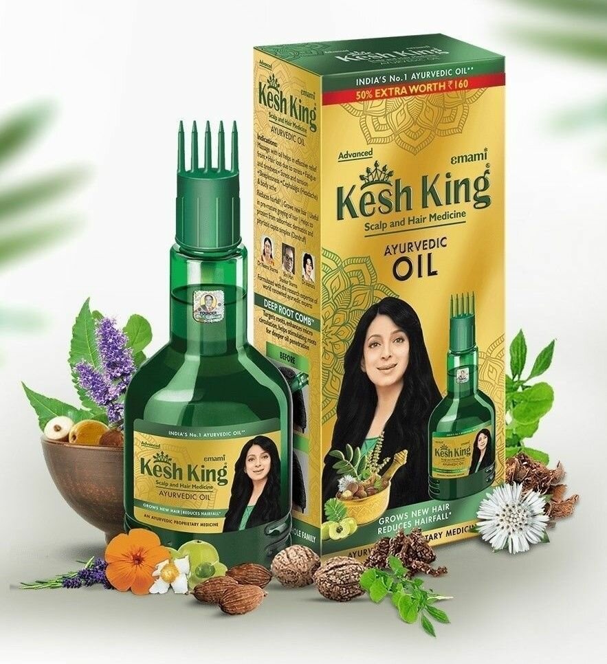 Emami Kesh King / Аюрведическое масло для волос Кеш Кинг, 50 мл