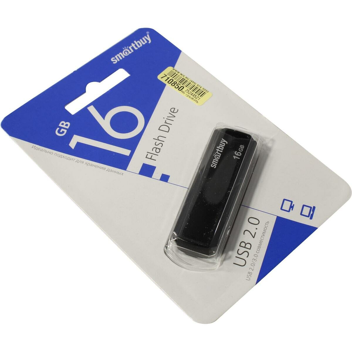 Smartbuy Clue SB16GBCLU-K 16 Гб Black