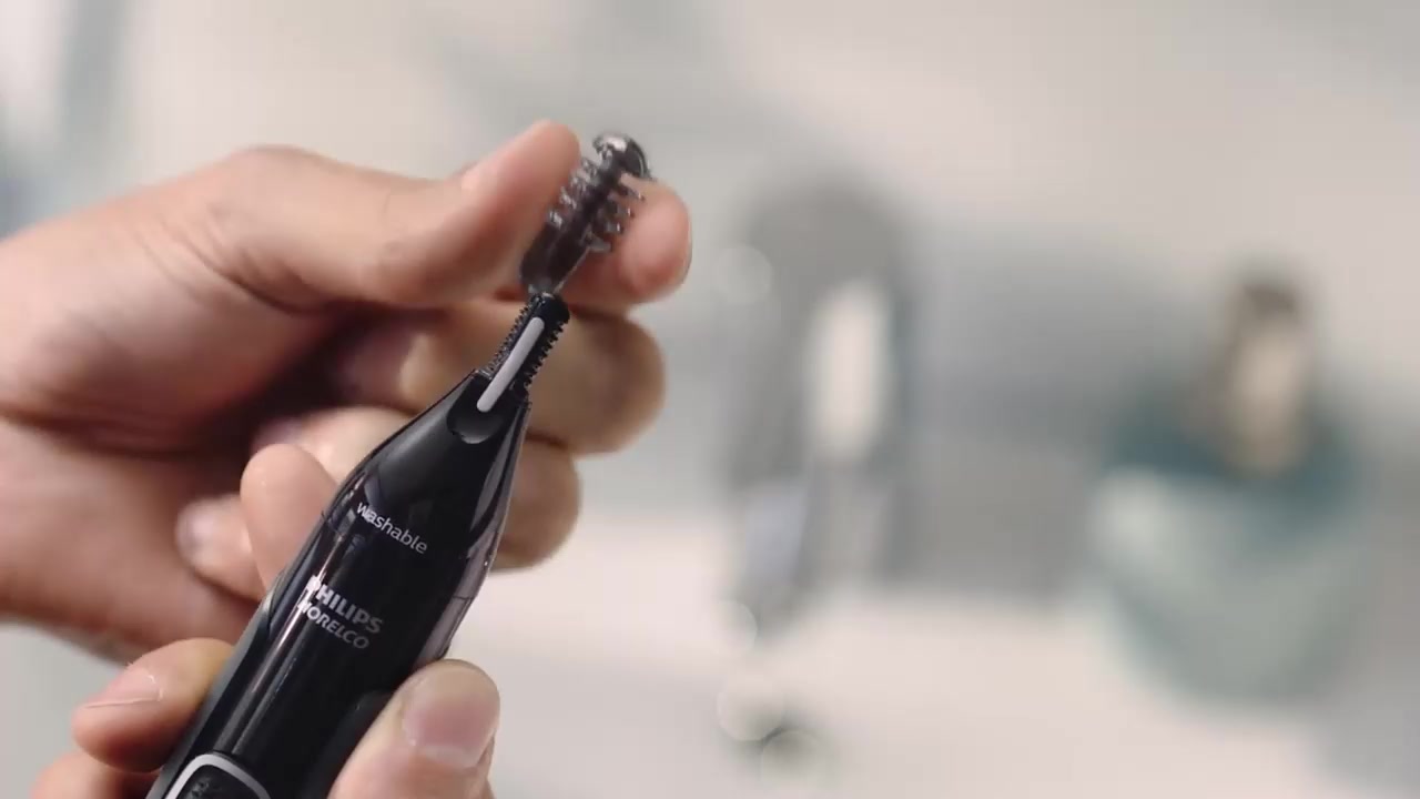 Триммер Philips "NT3650", для носа/ушей/бровей, нержавеющая сталь — фото 1
