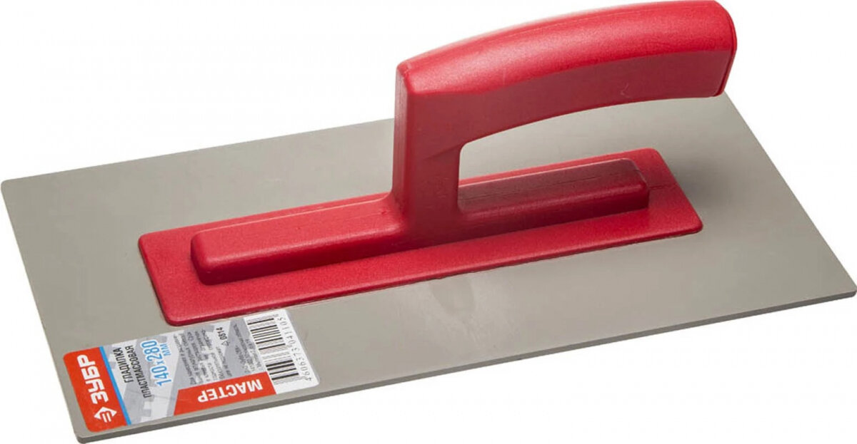 Гладилка пластиковая, толщина 3мм, 140х280мм Зубр 0814