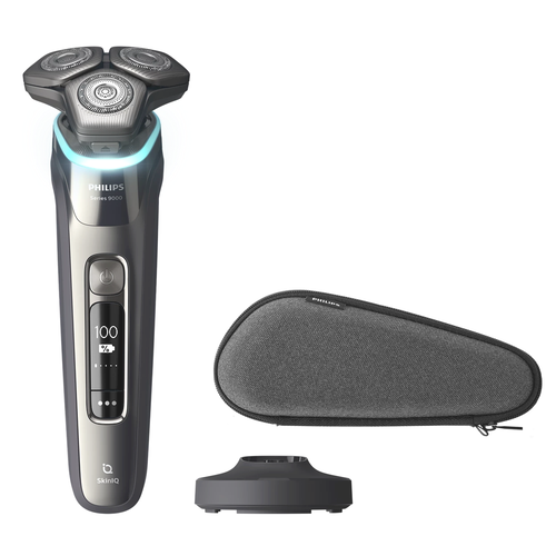 Электробритва Philips Series 9000 S9975/35 серый, синий, черный, серебристый