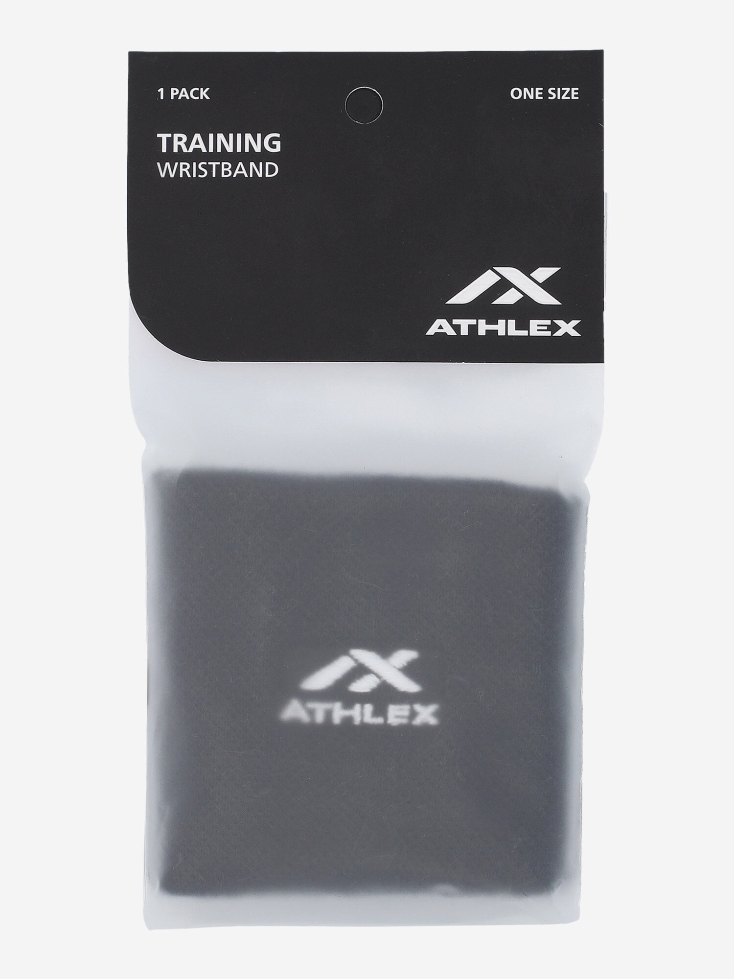 Напульсник эластичный ATHLEX, размер one size, черный — фото 1