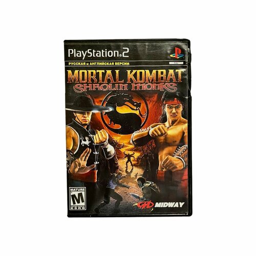Игра для Sony PlayStation 2 PS2 Mortal Kombat Shaolin Monks Fighting Драки Midway 2005 1817₽