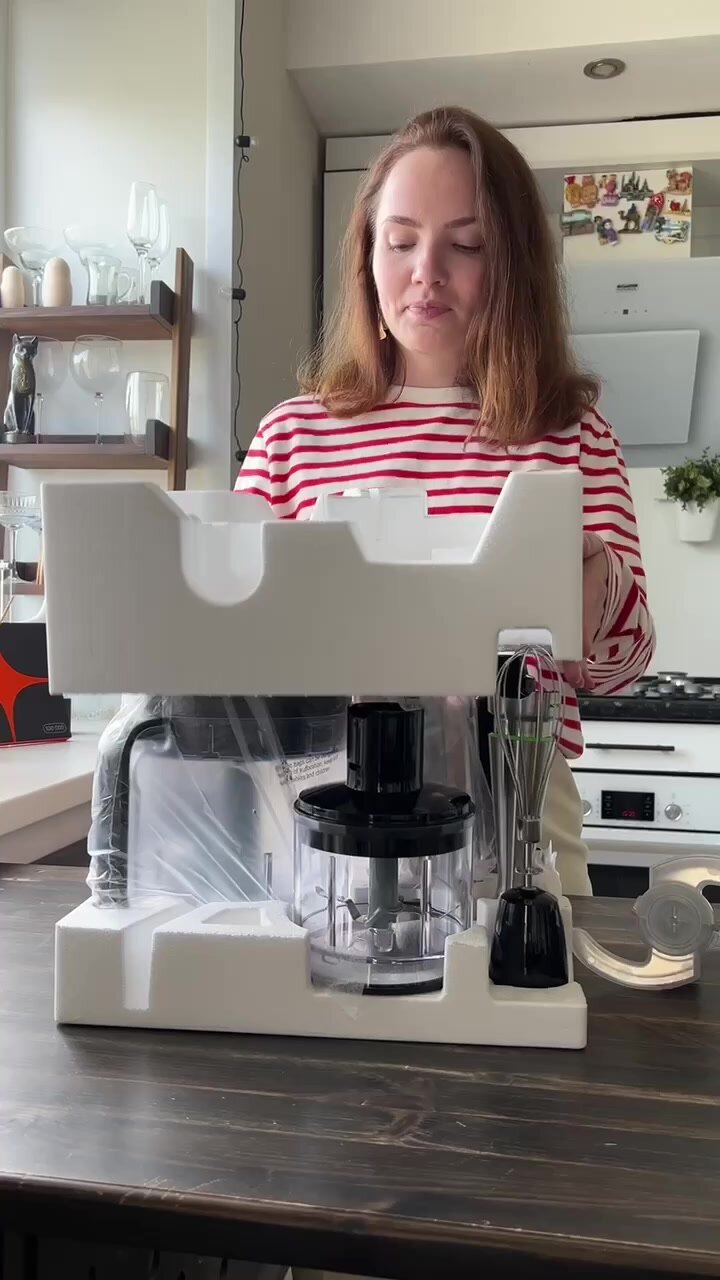 Блендер погружной BRAUN MultiQuick 9 MQ9135XI (Цвет: Черный/Серебристый) — фото 1