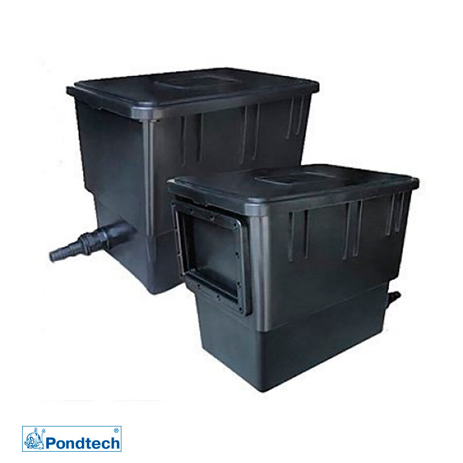 Скиммер для пруда, Pondtech Pondskimmer 40, без насоса, бортовой, пластик, черный — фото 1