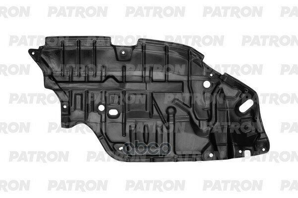 Защита двигателя бампера левая часть Toyota Camry V50 11-17 PATRON арт. P720278L