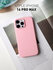 Силиконовый чехол с мягкой подкладкой на Apple iPhone 16 Pro Max ...