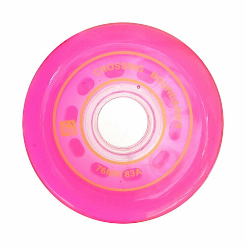 Колесо для роликовых коньков Crossing Boundaries CB 76/83A Pink, 1шт.