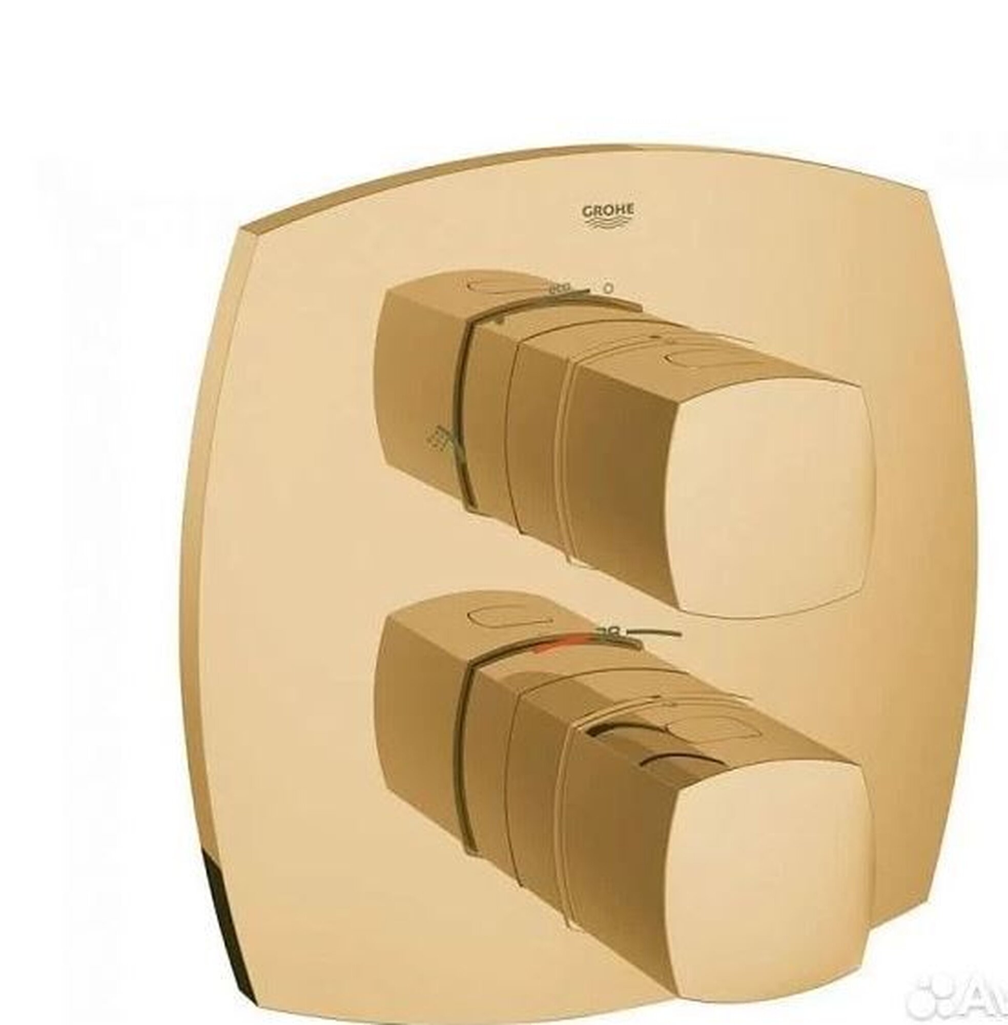 Термостат для душа GROHE Grandera 19948GL0 хромированная поверхность современный стиль