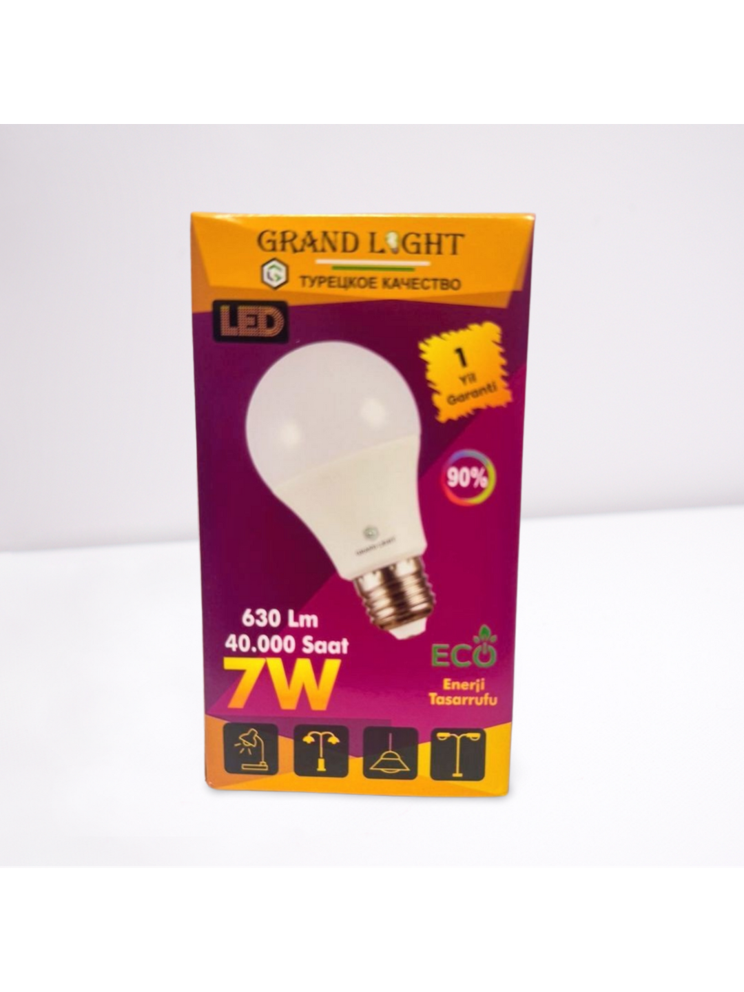 Лампа 'GRAND LIGHT' LED 7W 6000K