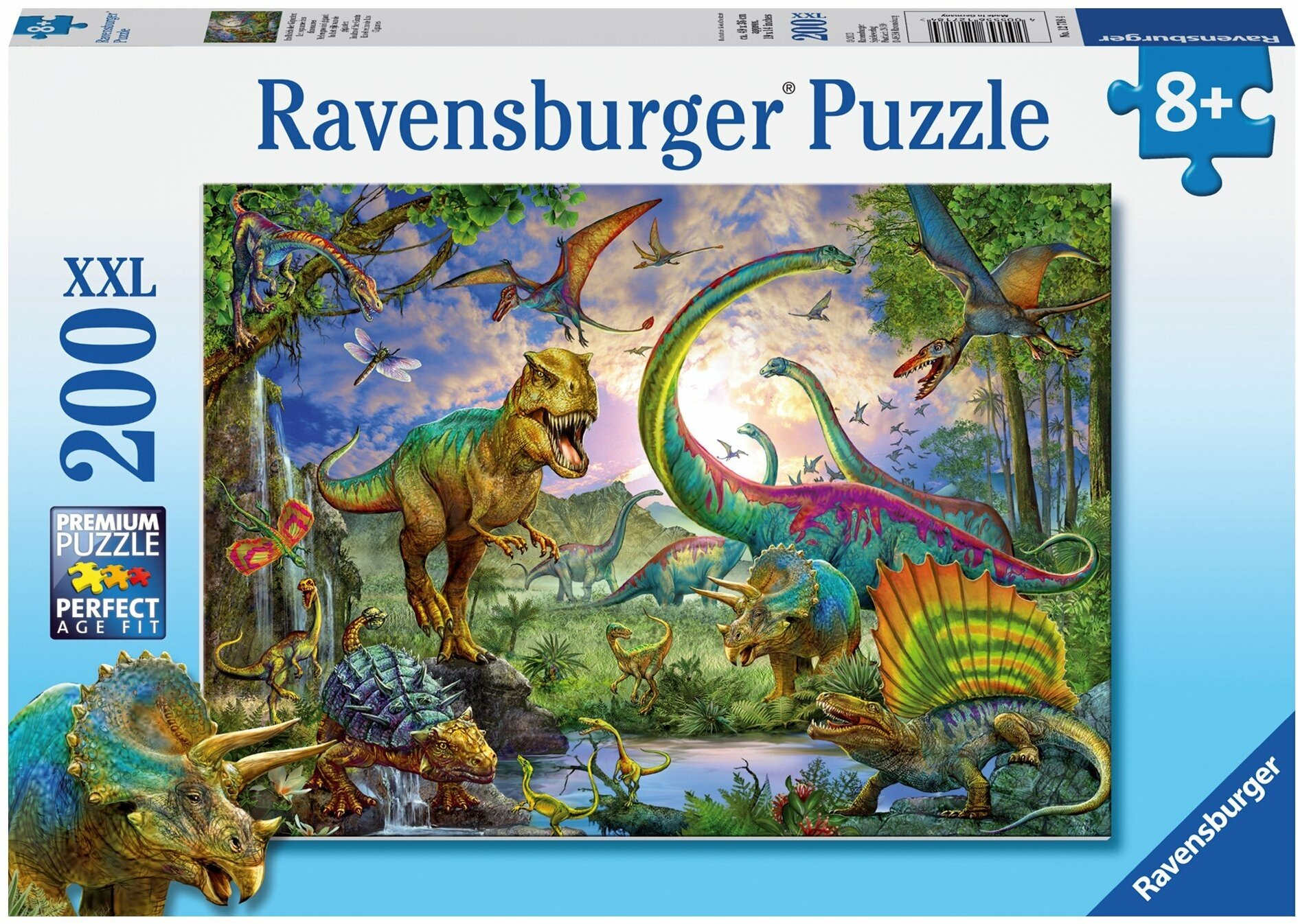 Пазл Ravensburger «Мир динозавров», 200 эл.