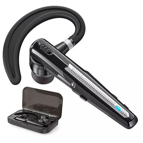 Гарнитура наушник беспроводная TAYMLUX HSP-B6 Bluetooth v50 8 часов в режиме разговора для смартфонов или телефонов с кейсом 329000₽