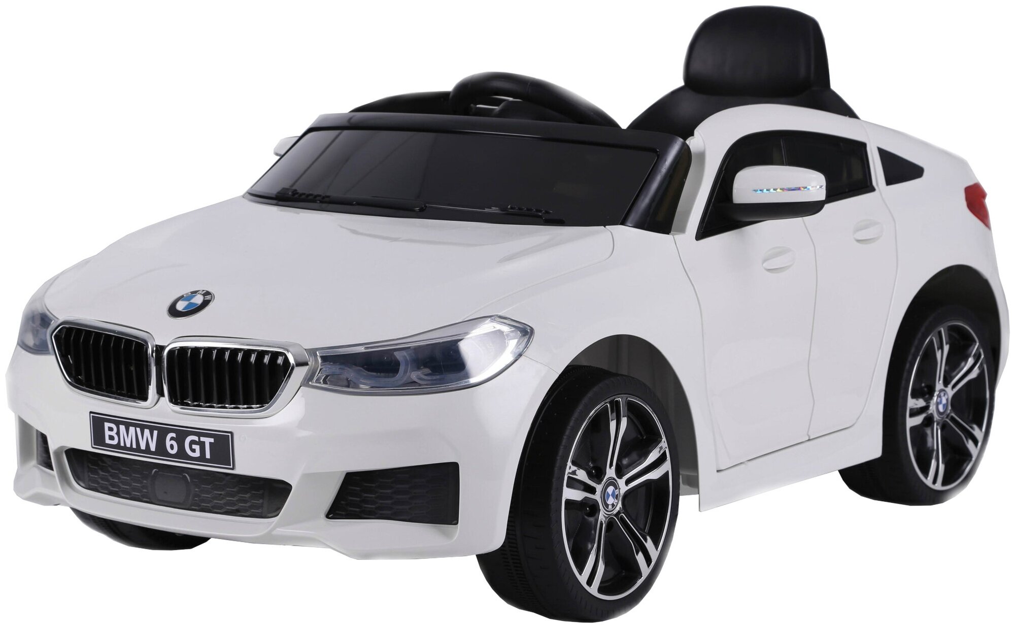 RiverToys Детский электромобиль BMW6 GT (JJ2164) белый