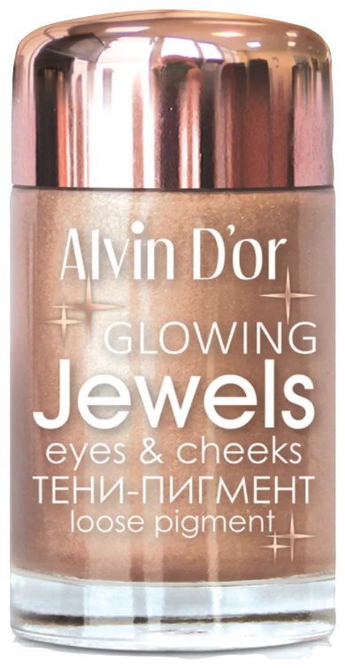 Alvin D`or, Тени-пигмент для век Jewels, тон 02