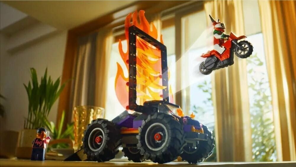 Конструктор LEGO 60332 City Reckless Scorpion Stunt Bike (Трюковой мотоцикл Скорпиона) - фото №12