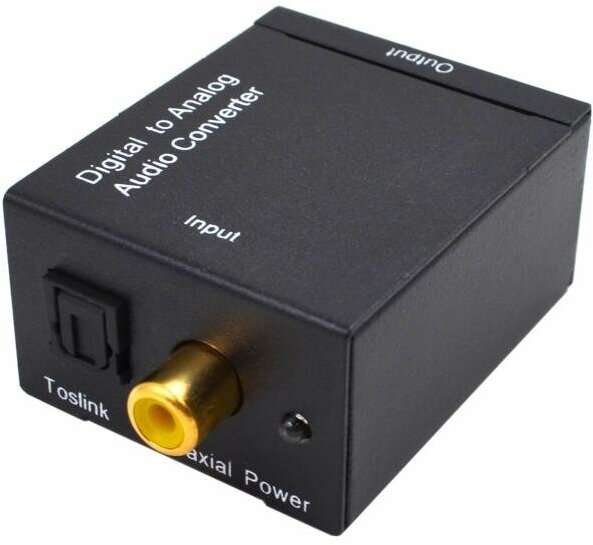 Аудио конвертер цифрового сигнала в аналоговый (Digital to Analog optical Audio)