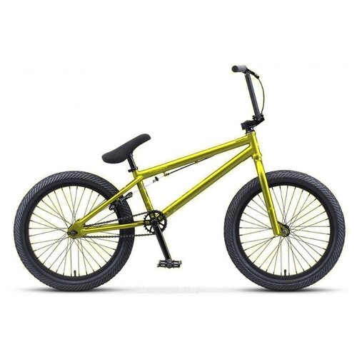 фото Велосипед bmx stels tyrant 20 v030 (2020) оливковый 21" (требует финальной сборки)