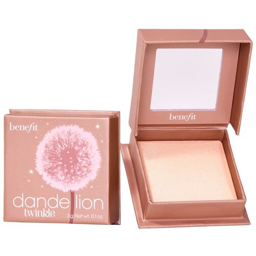 Benefit Пудра-хайлайтер Dandelion Twinkle, нежно-розовый