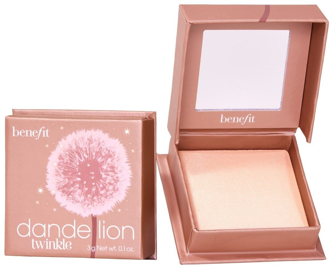 Benefit Пудра-хайлайтер Dandelion Twinkle, нежно-розовый