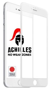 Фото Premium защитное стекло для Apple iPhone 7, iPhone 8, iPhone SE 2020 Achilles 5D с защитной сеткой на динамике / Премиум защитное стекло для Эпл Айфон 7, 8, СЕ 2020 (Белый)