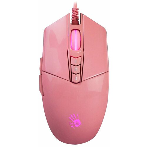 мышь a4tech bloody p91s игровая оптическая проводная usb розовый [p91s pink activated] Мышь A4TECH Bloody P91s, игровая, оптическая, проводная, USB, розовый [p91s pink activated]