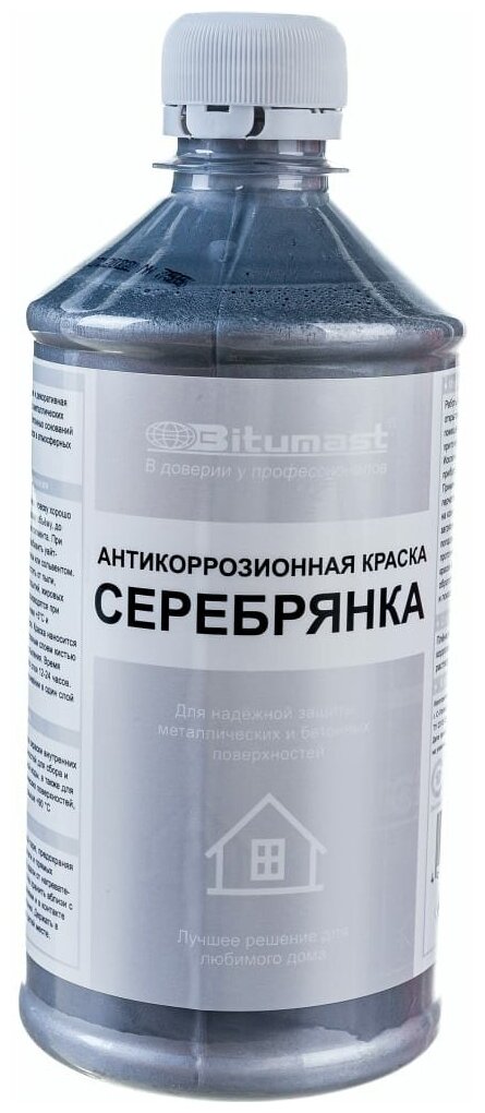 Защитная антикоррозионная краска Bitumast 4607952901070