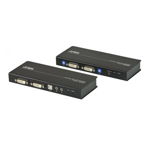 KVM-удлинитель ATEN CE604 удлинитель aten ce924 at g extender kvm usb 2xdp kbd