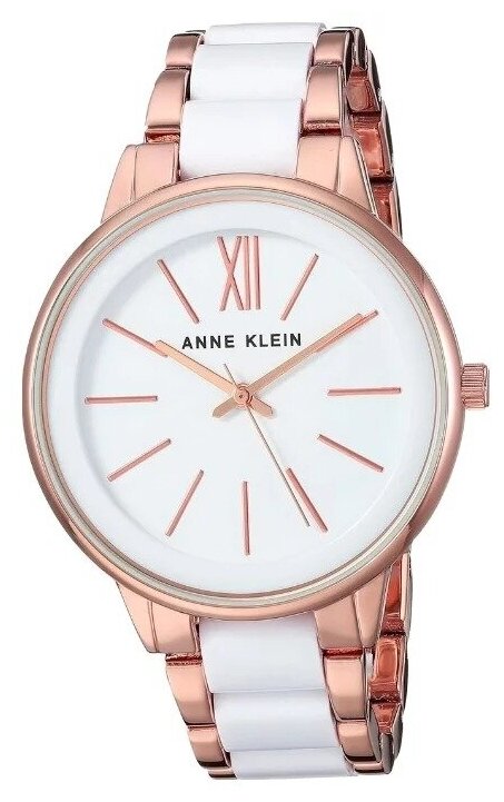 Наручные часы ANNE KLEIN Plastic, мультиколор, золотой