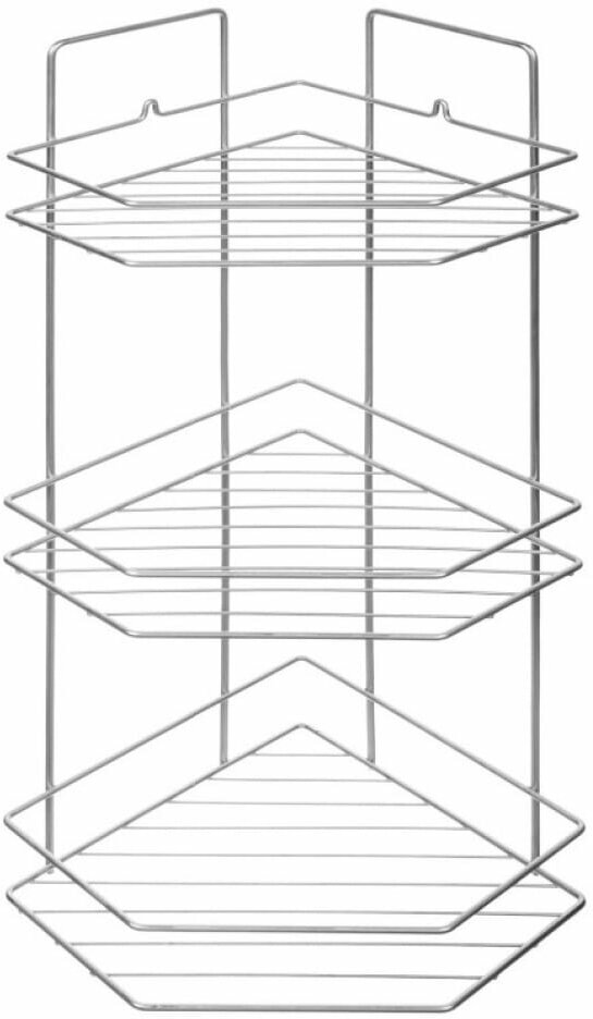 Угловая полка для ванной РемоКолор 67-0-655