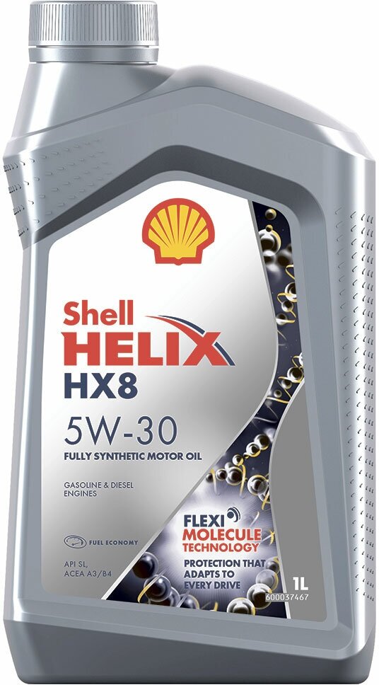 Моторное масло Shell 5W30HX8 1L (арт. 550040462) SHL-5W30HX8-1L