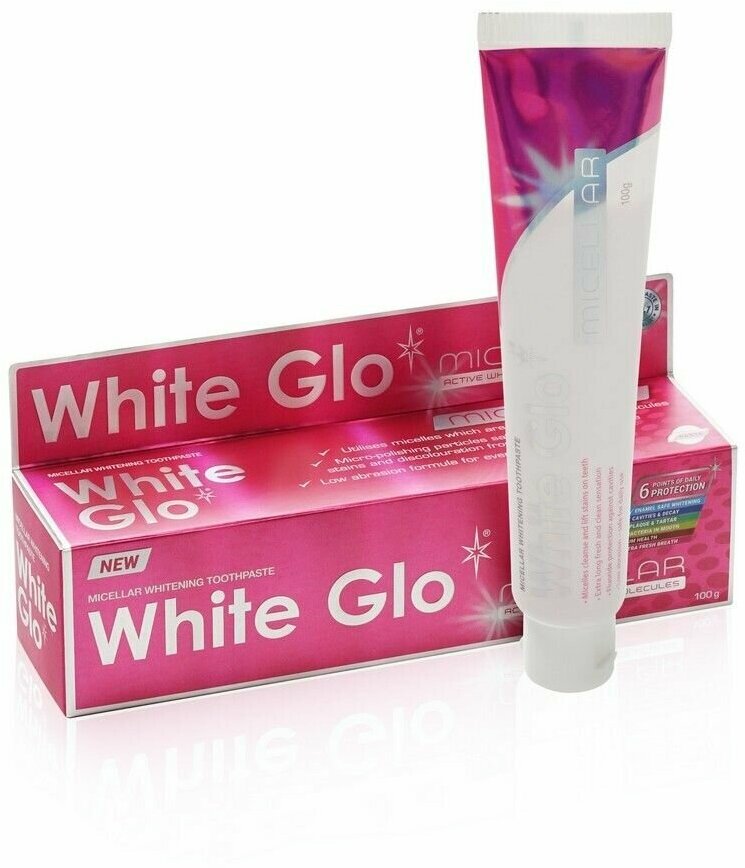 Зубная паста White Glo мицеллярная 100г - фото №13