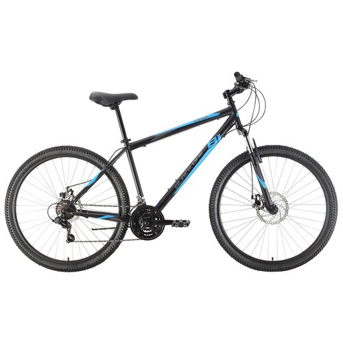 фото Велосипед black one onix 27.5 d 2021 чёрный/синий/серый 20"