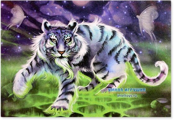 Картина для раскрашивания ЛУЧ "Тигр" (28С 1672-08) - фото №5