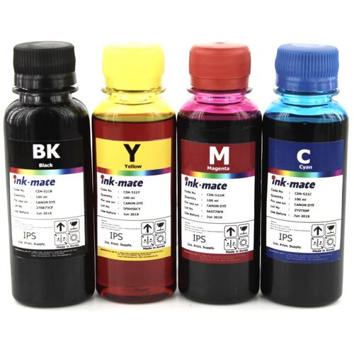 Чернила Canon Комплект чернил Ink-Mate (100ml. 4 цвета) для картриджей