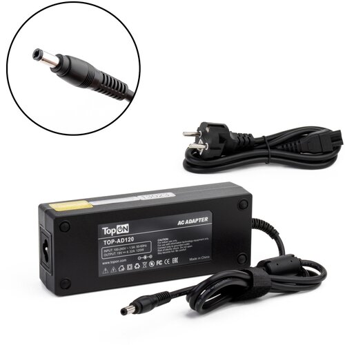 Блок питания TopON для Asus 19V 6.32A (5.5x2.5) ADP-120RH 20v 7 5a 6 0x3 7mm adp 150ch b a18 150p1a laptop adapter for asus rog g531gt g731gt fx505gt fx705gt fx505dd fx505du fx705dd