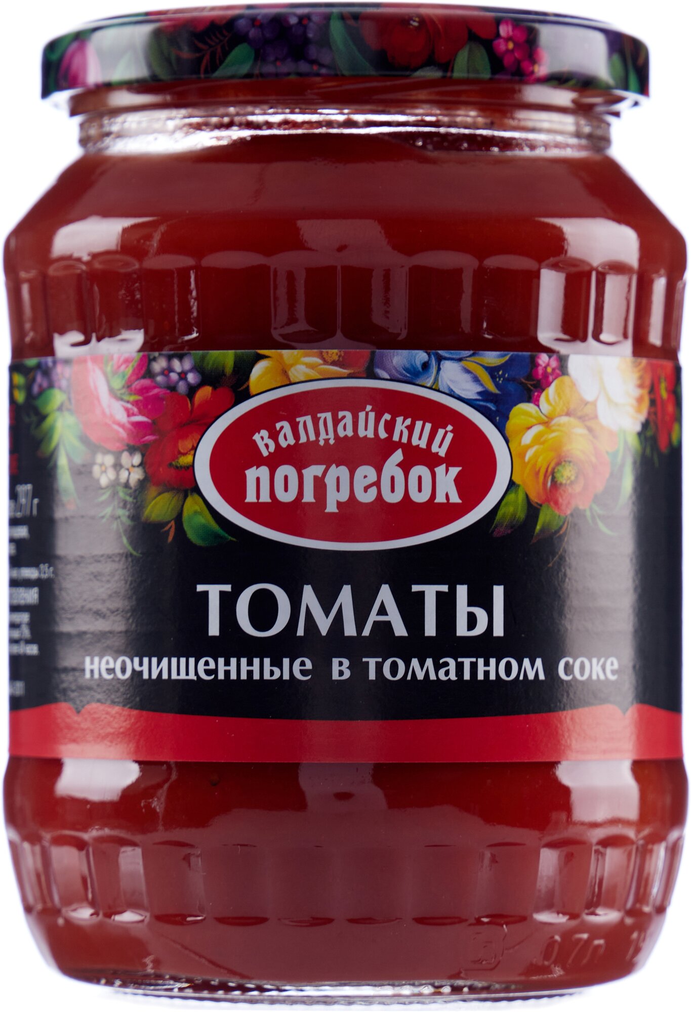 Томаты Валдайский Погребок неочищенные в томатном соке 660г - фото №1