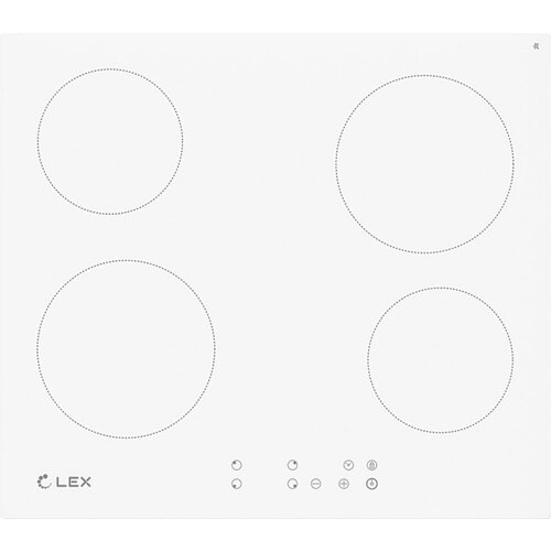 Электрическая варочная панель LEX EVH 640 WH белый 3239000₽