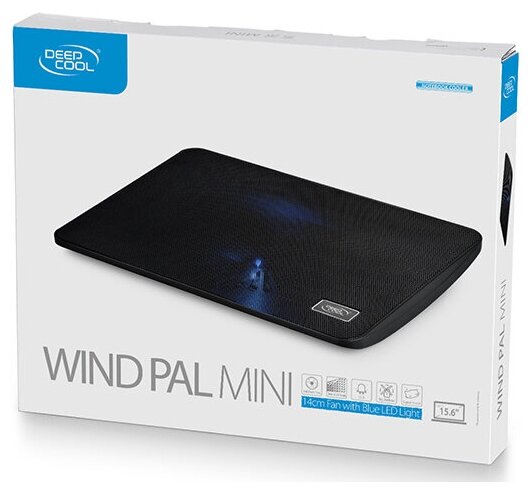 Подставка под ноутбук Deepcool WIND PAL MINI DP-N114L-WDMI, 15.6"