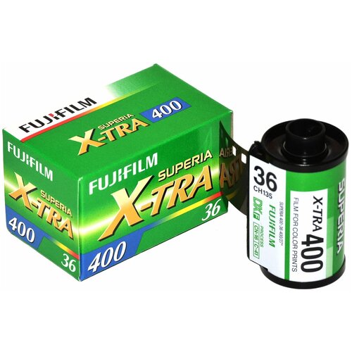 Фотопленка Fujifilm Fujicolor Superia X-tra 400, 400 ISO, 1 шт.