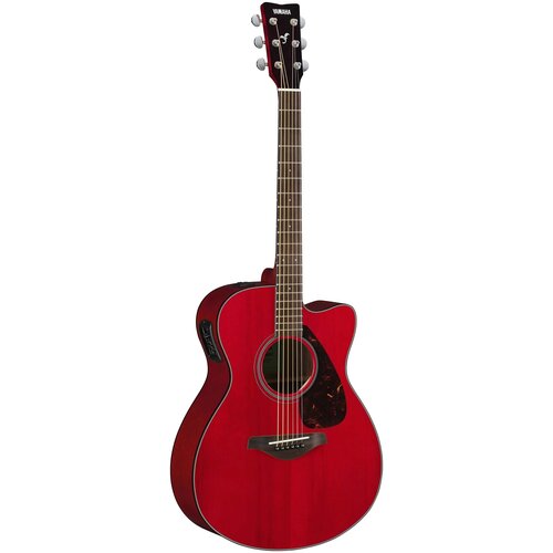 Электроакустическая гитара Yamaha FSX800C Ruby Red красный электроакустическая гитара yamaha fgx800c sdb