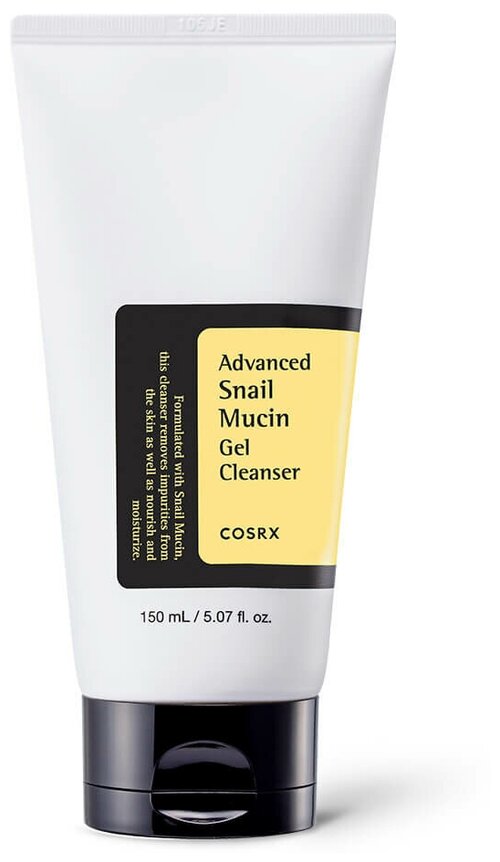 Мягкий гель для умывания с муцином улитки Cosrx Advanced Snail Mucin Power Gel Cleanser 150 мл