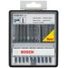 Набор пилок для лобзика BOSCH 10 шт METAL EXPERT ROBUST LINE