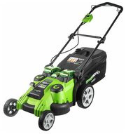 Аккумуляторная газонокосилка Greenworks 40V G40LM49DB 2500207