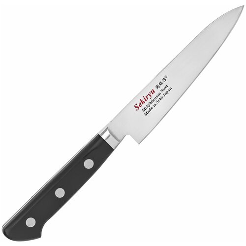 Нож кухонный универсальный / Осака Sekiryu / односторонняя заточка, нержавеющая сталь , 23,5 см