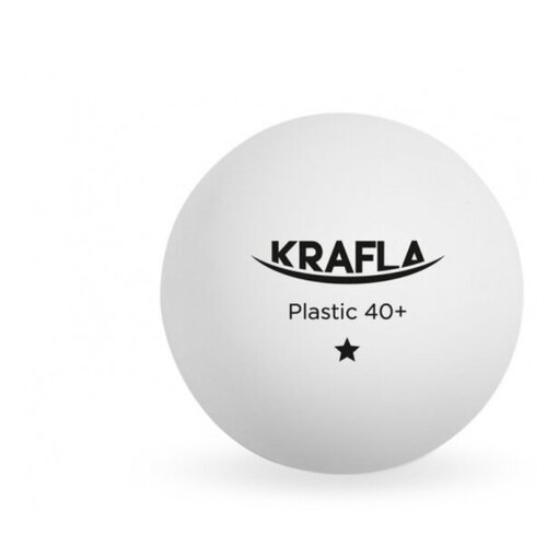 Мячи для настольного тенниса KRAFLA B-WT600 (мяч одна звезда 6шт.)