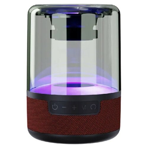Колонка беспроводная Rapture-608 Bluetooth, RGB подсветка, FM радио, Многоцветный