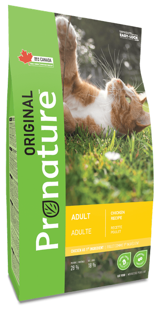 PRONATURE ORIGINAL CAT ADULT для взрослых кошек с курицей (0,34 + 0,34 кг)