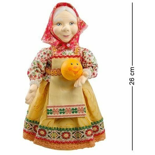Кукла Бабушка с колобком RK-121 113-701346
