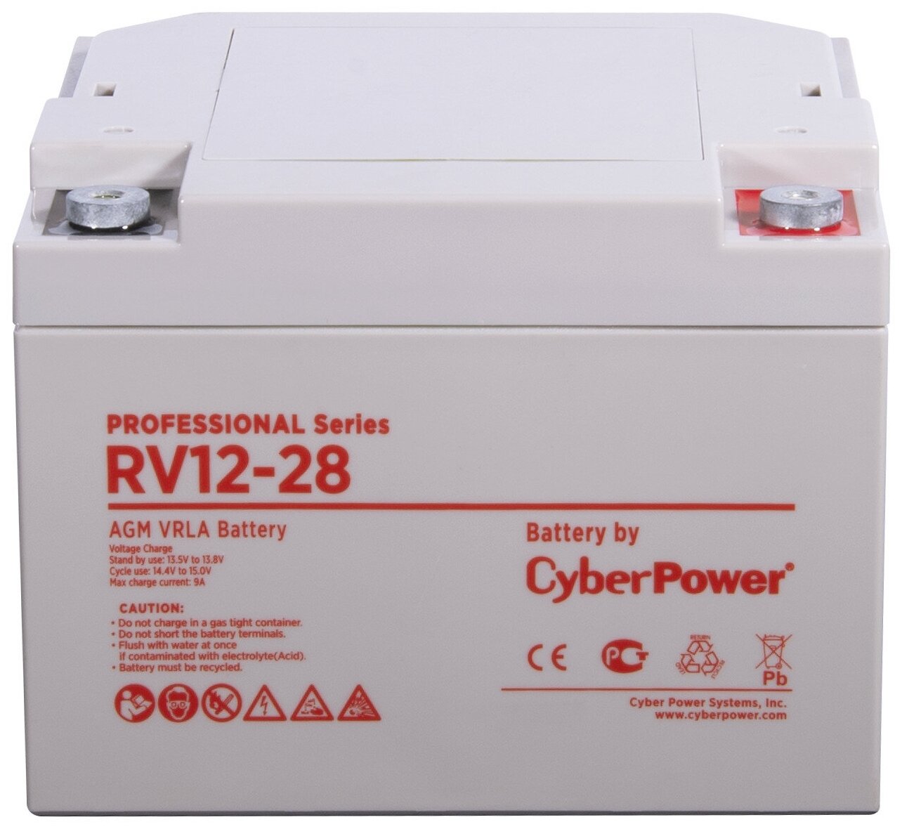 Battery CyberPower Battery12-28 / 12V 28 Ah